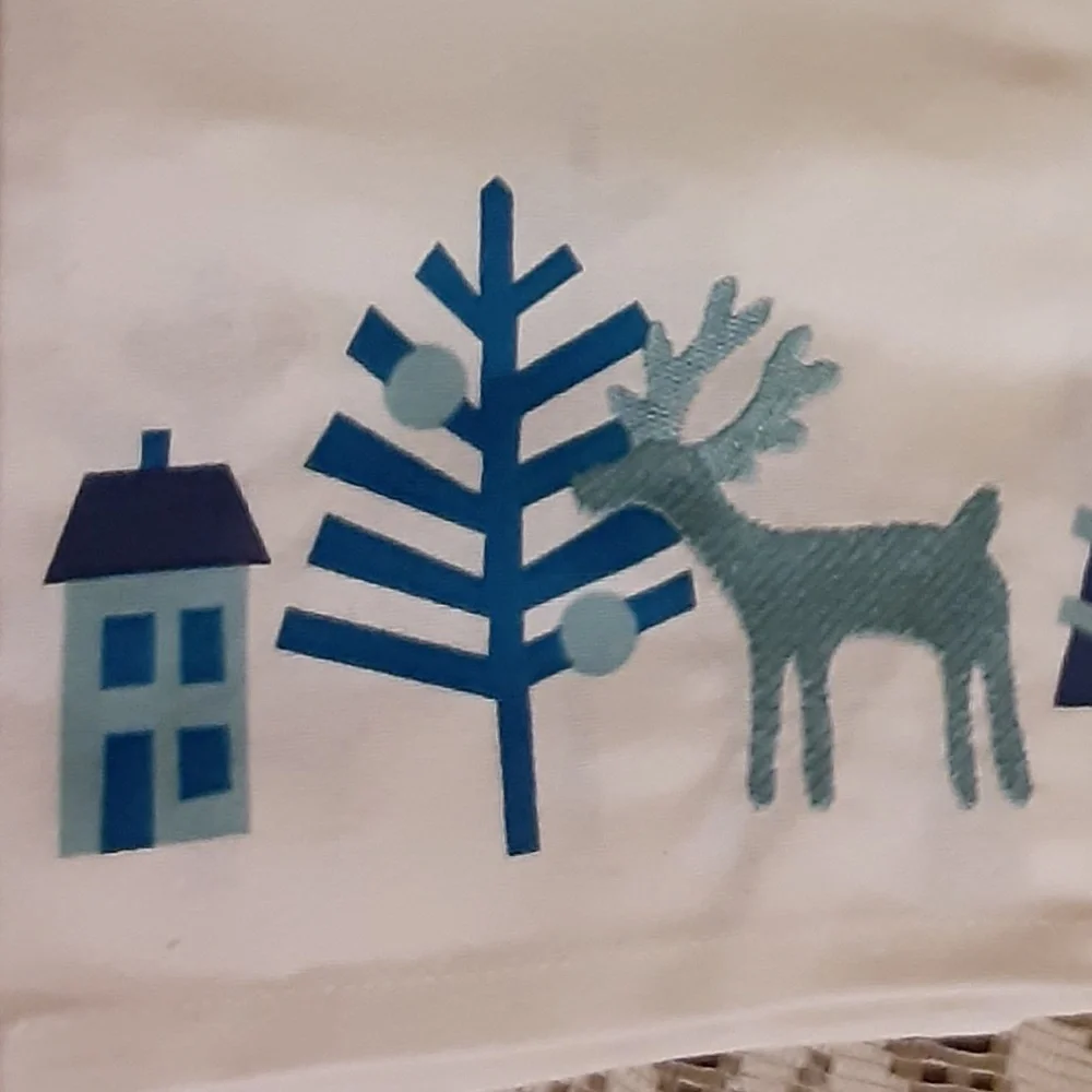 Crate&Barrel Winter Wonderland Dishtowel Set of 2